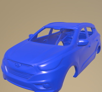 Hyundai ix35 Tucson 2013 3D model - Download Vehicles on