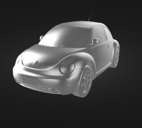 STL-Datei VW New Beetle Seitentasche 🆕・Design für 3D-Drucker zum