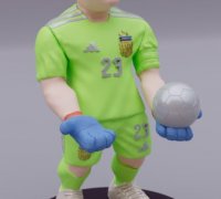 STL file Funko Pop Dibuz Martinez Argentina Soccer World Cup Qatar 2022  🇦🇷・3D printable model to download・Cults