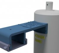 Sauber Sepp - Chain Lube Spray guard by Rico, Download free STL model