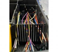Breadboard wire sorter (stackable) : r/3Dprinting