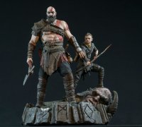 god of war kratos 3D Models to Print - yeggi
