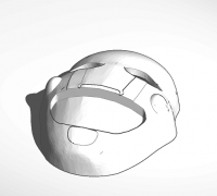STL file Marionette - FNAF (Mask) 🎃・3D printing idea to download