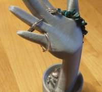 3D Printed Peace Sign Jewelry Holder/ Ring Holder / Custom Color Combi –  Fatastic Plastics Jax