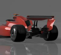F1 2022 3D Model, 3D CAD Model Library