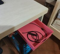 Under Desk Drawer Office Storage 3D Printed Desk Organizer 