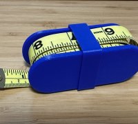 Sewing Cloth Tape Measure Winder Case 14mm and 18mm Snap Fit by