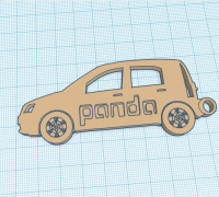 For Fiat Panda 169 2 Cross 4x4 Car Accessories Top Layer Cowhide Key Chain  Keyrings Lanyard Custom Logo For Panda Fiat - AliExpress