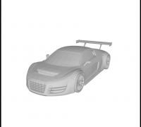 STL file Audi A1 GB key ring・3D print object to download・Cults
