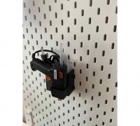 Glue Stick Holder Skådis Pegboard by juiceboxjuice, Download free STL  model