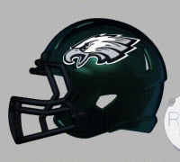 STL file Kansas City Chiefs Helmet - NFL - Cookie Cutter - Fondant