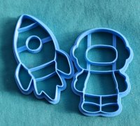 STL file Astronaut Cookie Cutter / Astronaut Cookie Cutter 🧑‍🚀・3D print  object to download・Cults