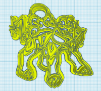 STL file AMAZING POKEMON palkia COOKIE CUTTER STAMP CAKE DECORATING 🐉・3D  print model to download・Cults