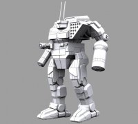 MW4 Fafnir Battletech Miniature by BobertmaX, Download free STL model