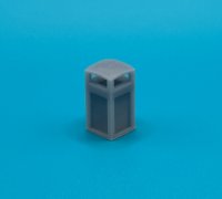 Small Trash Can (Lego look like) by GedeonLab