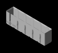 STL file Tamiya 7-Pot Stand + Storage 🔧・3D print design to