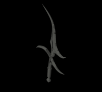 STL file Black Knife (Elden Ring) 🔪・Model to download and 3D print・Cults