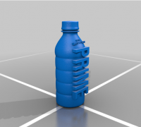 STL file Prime Bottle Keychain 🍾・3D printer model to download・Cults