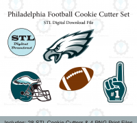 STL file NFL PHILADELPHIA EAGLES HELMET ORGANIZER・3D printable model to  download・Cults