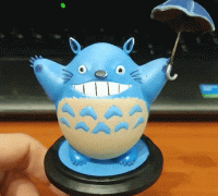 STL file My Neighbor Totoro Lightbox 🖼️・3D printer design to download・Cults