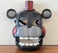 STL file Puppet FNAF Mask 🎮・Design to download and 3D print・Cults