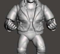 OBJ file wwf wwe aew ecw wcw retro・3D printer design to download・Cults