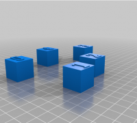 STL file Numberblocks key rings 🔑・Model to download and 3D print