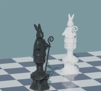 3D file Little Prince Chess - Aviator - Bishop・3D printable model