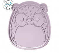 STL file Frog - Squishmallows - Cookie Cutter - Fondant - Polymer