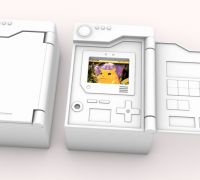 STL file Pokedex Kanto Badge Pokemon Go 📛・Model to download and 3D  print・Cults