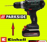 Free STL file Parkside x20 / PowerX to EINHELL 18v nicd 🔋・3D