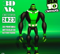 3D file Ben 10 Omniverse - Wildvine 3d model 🦸・3D printer design