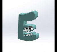 alphabet lore b 3D Models to Print - yeggi