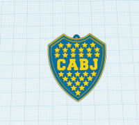STL file Boca Juniors Table Lamp・3D printer design to download・Cults