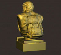 Joel STL Files 2 Version from The Last of Us 3D Model