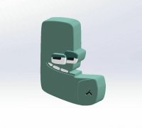 alphabet lore b 3D Models to Print - yeggi