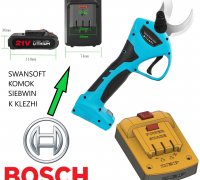 STL file Bosch pro 18V to Bosch pro 12V Adapter 🔧・3D print design to  download・Cults