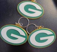 STL file Green Bay Packers Stand Logo・3D printing idea to