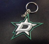 STL file New Jersey Devils Keychains・3D print design to download・Cults