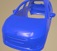 STL file Citroen c3 gear shift cover 🚗・3D print design to