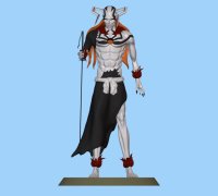 STL file Bleach Vasto Lorde Ichigo 💬・3D printing model to download・Cults