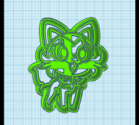 STL file POKEMON - SPRIGATITO 🐉・3D print model to download・Cults