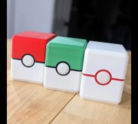 STL file Pikachu Storage Box and Coaster Box Set (Bambulab AMS specific)  📦・3D printing design to download・Cults