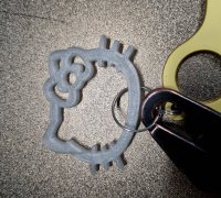 STL file 5 PACK SANRIO KEYCHAINS 🗝️・3D print object to download・Cults