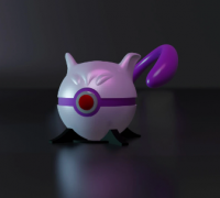 STL file Pokemon Raikou Pokeball 🐉・3D print design to download・Cults