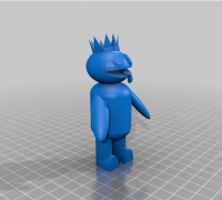 STL file PURPLE FROM RAINBOW FRIENDS ROBLOX GAME 🌈・3D printable