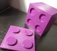 3D Printable Lego Storage Container by Fynn Große-Bley