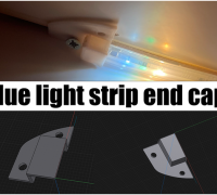 Philips Hue Lightstrip corner by llang, Download free STL model