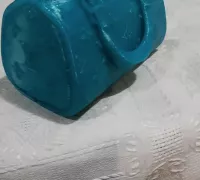 3D file Louis Vuitton bag candle 🕯️・3D printable model to
