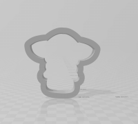 STL file BABY YODA COOKIE CUTTER・3D print design to download・Cults